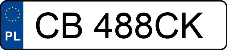 Numer rejestracyjny CB 488CK posiada FSM 126p FL 650 - CB488CK Numer rejestracyjny CB 488CK posiada FSM 126p FL 650 - CB488CK