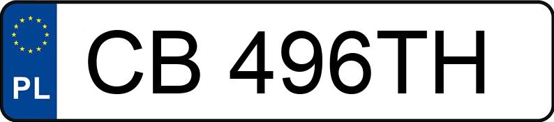 Numer rejestracyjny CB 496TH posiada MERCEDES-BENZ AMG A 45 S 4MATIC+ - CB496TH