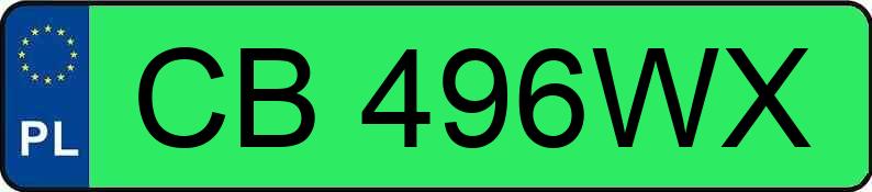 Numer rejestracyjny CB 496WX posiada PEUGEOT 2008 - CB496WX