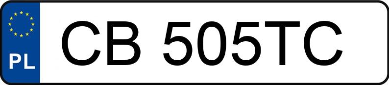 Numer rejestracyjny CB 505TC posiada VOLKSWAGEN T-CROSS - CB505TC