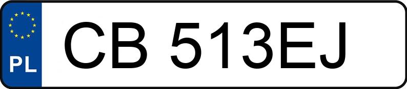 Numer rejestracyjny CB 513EJ posiada NISSAN MICRA - CB513EJ