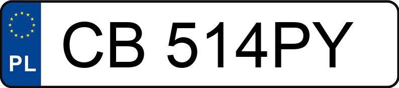 Numer rejestracyjny CB 514PY posiada FORD MONDEO - CB514PY Numer rejestracyjny CB 514PY posiada FORD MONDEO - CB514PY
