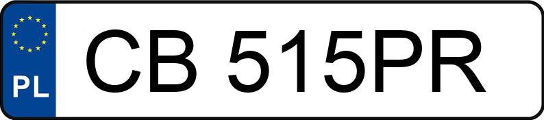 Numer rejestracyjny CB 515PR posiada PEUGEOT 308 - CB515PR Numer rejestracyjny CB 515PR posiada PEUGEOT 308 - CB515PR