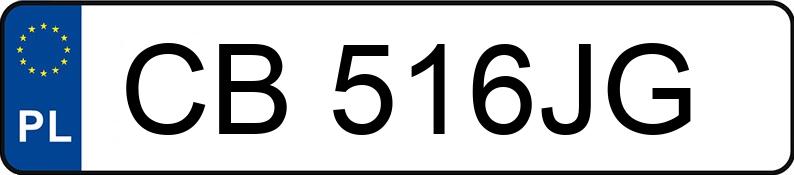 Numer rejestracyjny CB 516JG posiada BMW 730i Kat. E38 730i Kat. E38 - CB516JG