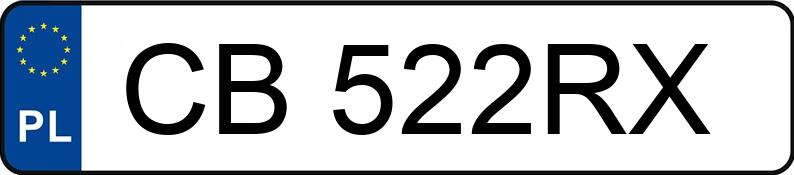 Numer rejestracyjny CB 522RX posiada MERCEDES-BENZ E 270 CDI - CB522RX Numer rejestracyjny CB 522RX posiada MERCEDES-BENZ E 270 CDI - CB522RX