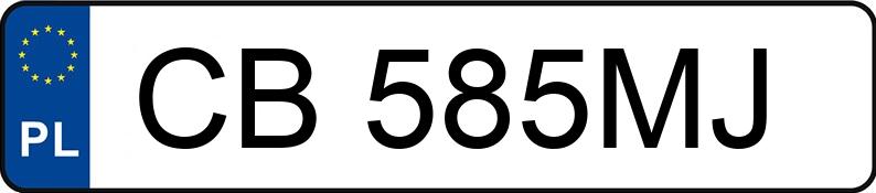 Numer rejestracyjny CB 585MJ posiada TOYOTA TOYOTA YARIS - CB585MJ Numer rejestracyjny CB 585MJ posiada TOYOTA TOYOTA YARIS - CB585MJ