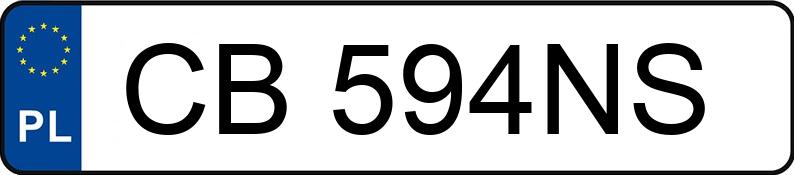 Numer rejestracyjny CB 594NS posiada VOLKSWAGEN Sharan GP 1.9 TDI MR`03 E3 Trendline - CB594NS