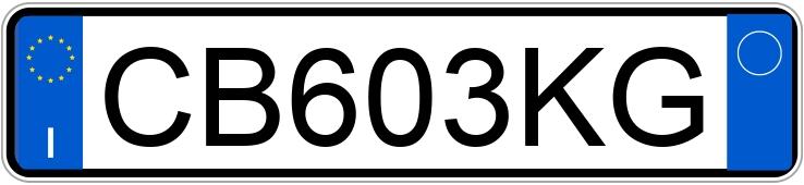 Numer rejestracyjny CB603KG posiada DAEWOO Matiz