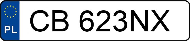 Numer rejestracyjny CB 623NX posiada FORD Tourneo Connect 1.5 MR`22 E6d 2.3t Sport - CB623NX