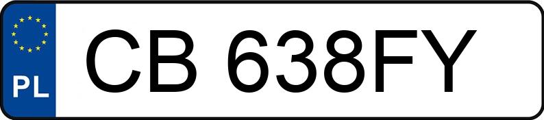 Numer rejestracyjny CB 638FY posiada OPEL ASTRA SPORTS TOURER - CB638FY Numer rejestracyjny CB 638FY posiada OPEL ASTRA SPORTS TOURER - CB638FY