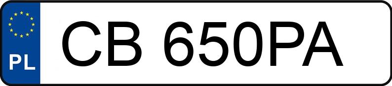Numer rejestracyjny CB 650PA posiada ALFA ROMEO Stelvio 2.0 Turbo MR`17 E6 Super - CB650PA