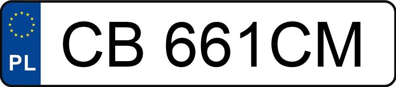 Numer rejestracyjny CB 661CM posiada FORD MONDEO - CB661CM Numer rejestracyjny CB 661CM posiada FORD MONDEO - CB661CM