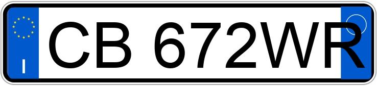 Numer rejestracyjny CB672WR posiada VOLKSWAGEN Polo 4a serie Numer rejestracyjny CB672WR posiada VOLKSWAGEN Polo 4a serie