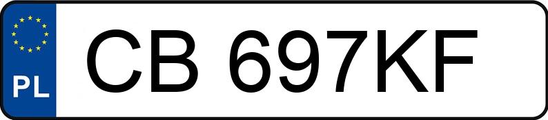 Numer rejestracyjny CB 697KF posiada PEUGEOT 2008 - CB697KF Numer rejestracyjny CB 697KF posiada PEUGEOT 2008 - CB697KF