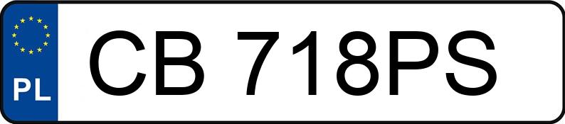 Numer rejestracyjny CB 718PS posiada BMW 430I XDRIVE - CB718PS Numer rejestracyjny CB 718PS posiada BMW 430I XDRIVE - CB718PS