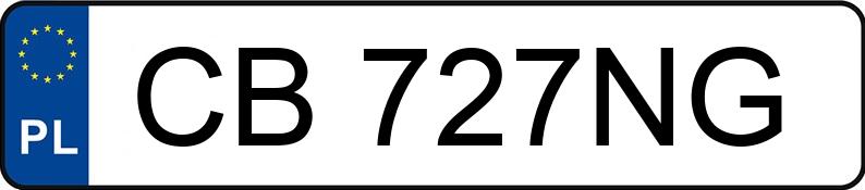 Numer rejestracyjny CB 727NG posiada BMW 218D - CB727NG