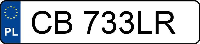 Numer rejestracyjny CB 733LR posiada MERCEDES-BENZ A 200 CDI - CB733LR