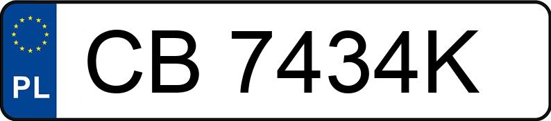 Numer rejestracyjny CB 7434K posiada SEAT IBIZA - CB7434K Numer rejestracyjny CB 7434K posiada SEAT IBIZA - CB7434K