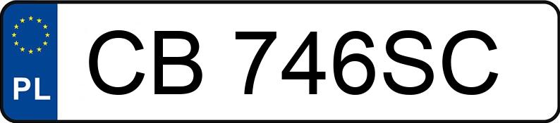 Numer rejestracyjny CB 746SC posiada CITROEN AX - CB746SC