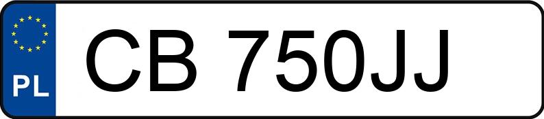Numer rejestracyjny CB 750JJ posiada BMW X5 XDRIVE25D - CB750JJ