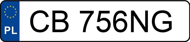 Numer rejestracyjny CB 756NG posiada HYUNDAI I30 - CB756NG