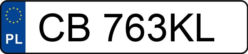 Numer rejestracyjny CB 763KL posiada SKODA RAPID - CB763KL Numer rejestracyjny CB 763KL posiada SKODA RAPID - CB763KL