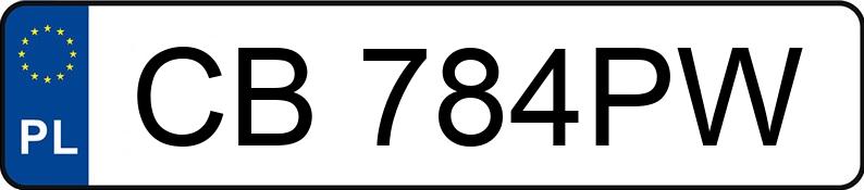 Numer rejestracyjny CB 784PW posiada BMW 520i Kat. MR`95 E39 520i Kat. MR`95 E39 - CB784PW