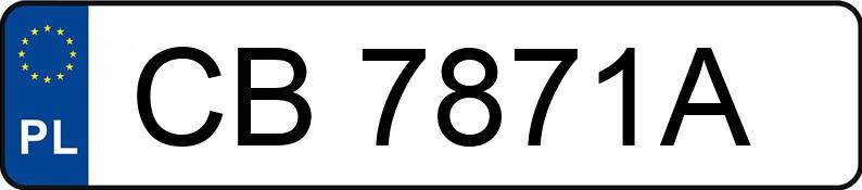 Numer rejestracyjny CB 7871A posiada SKODA OCTAVIA - CB7871A Numer rejestracyjny CB 7871A posiada SKODA OCTAVIA - CB7871A