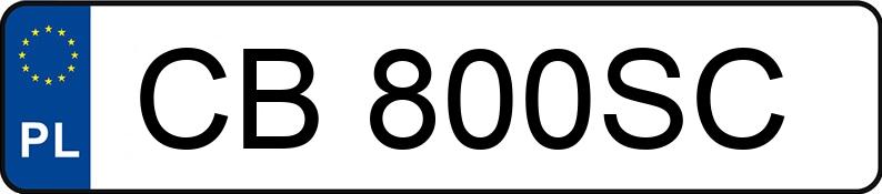 Numer rejestracyjny CB 800SC posiada MERCEDES-BENZ E 220 D 4MATIC - CB800SC