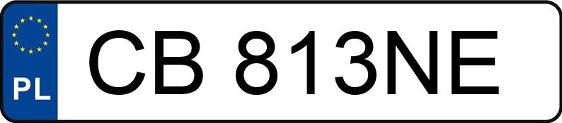 Numer rejestracyjny CB 813NE posiada OPEL Meriva 1.4 MR`06 E4 Enjoy - CB813NE Numer rejestracyjny CB 813NE posiada OPEL Meriva 1.4 MR`06 E4 Enjoy - CB813NE