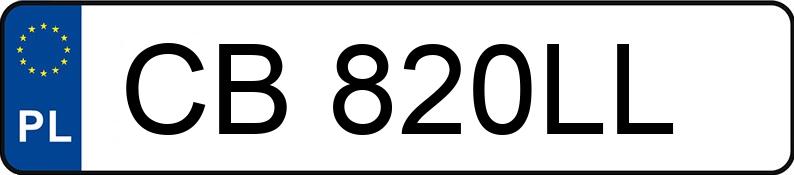 Numer rejestracyjny CB 820LL posiada CITROEN C8 2.0 16V MR`02 E4 Confort - CB820LL
