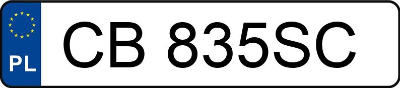 Numer rejestracyjny CB 835SC posiada AUDI A4 Avant 40 TDi MR`20 E6d B9 advanced S tronic - CB835SC Numer rejestracyjny CB 835SC posiada AUDI A4 Avant 40 TDi MR`20 E6d B9 advanced S tronic - CB835SC