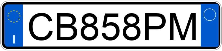 Numer rejestracyjny CB858PM posiada ALFA ROMEO 156 1a serie Numer rejestracyjny CB858PM posiada ALFA ROMEO 156 1a serie