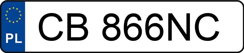 Numer rejestracyjny CB 866NC posiada AUDI A6 AVANT - CB866NC