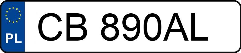 Numer rejestracyjny CB890AL posiada BMW 320 Diesel Kat. MR`98 E46 320 Diesel Kat. MR`98 E46