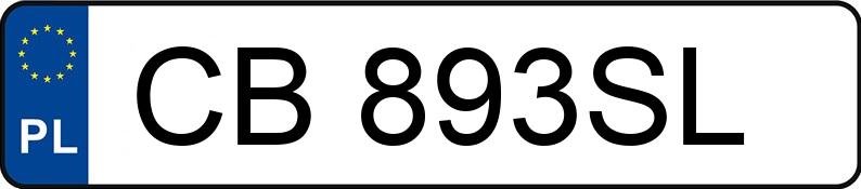 Numer rejestracyjny CB 893SL posiada BMW 530D - CB893SL