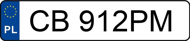 Numer rejestracyjny CB 912PM posiada RENAULT ESPACE - CB912PM