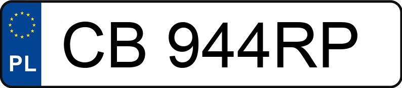 Numer rejestracyjny CB 944RP posiada RENAULT KANGOO - CB944RP Numer rejestracyjny CB 944RP posiada RENAULT KANGOO - CB944RP