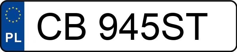 Numer rejestracyjny CB 945ST posiada VOLKSWAGEN PASSAT 1.9 TDI - CB945ST Numer rejestracyjny CB 945ST posiada VOLKSWAGEN PASSAT 1.9 TDI - CB945ST