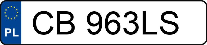 Numer rejestracyjny CB 963LS posiada SKODA FABIA - CB963LS