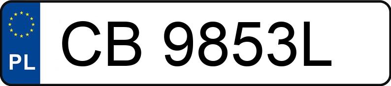 Numer rejestracyjny CB 9853L posiada HONDA Prelude 2.0 MR`97 L - CB9853L Numer rejestracyjny CB 9853L posiada HONDA Prelude 2.0 MR`97 L - CB9853L