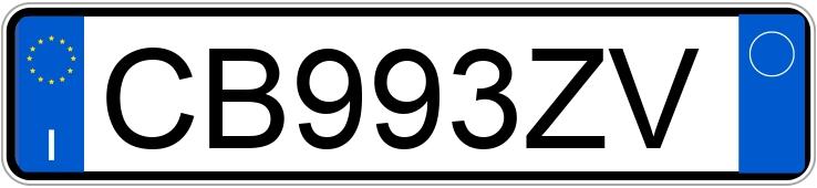 Numer rejestracyjny CB993ZV posiada FIAT Seicento