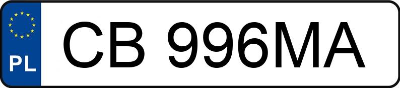 Numer rejestracyjny CB 996MA posiada SAAB 9-3 - CB996MA Numer rejestracyjny CB 996MA posiada SAAB 9-3 - CB996MA