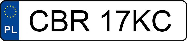 Numer rejestracyjny CBR 17KC posiada BMW 318 KAT - CBR17KC
