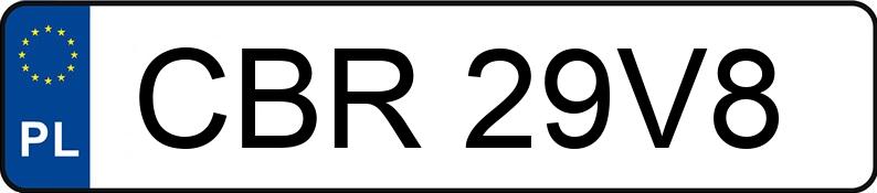 Numer rejestracyjny CBR 29V8 posiada MAZDA 6 - CBR29V8 Numer rejestracyjny CBR 29V8 posiada MAZDA 6 - CBR29V8