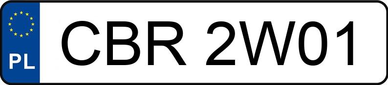 Numer rejestracyjny CBR 2W01 posiada MERCEDES-BENZ CLS 320 CDI - CBR2W01