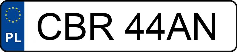 Numer rejestracyjny CBR 44AN posiada AUDI A4 1.9 TDI - CBR44AN Numer rejestracyjny CBR 44AN posiada AUDI A4 1.9 TDI - CBR44AN