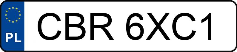 Numer rejestracyjny CBR 6XC1 posiada DAEWOO Tico 0.8 Kat. 800NEW SX-DLX - CBR6XC1 Numer rejestracyjny CBR 6XC1 posiada DAEWOO Tico 0.8 Kat. 800NEW SX-DLX - CBR6XC1
