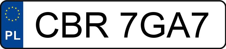 Numer rejestracyjny CBR 7GA7 posiada MERCEDES-BENZ C 200 CDI MR`00 E3 203 Classic - CBR7GA7
