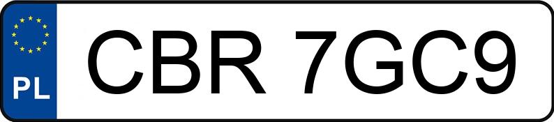 Numer rejestracyjny CBR 7GC9 posiada FORD MONDEO - CBR7GC9 Numer rejestracyjny CBR 7GC9 posiada FORD MONDEO - CBR7GC9